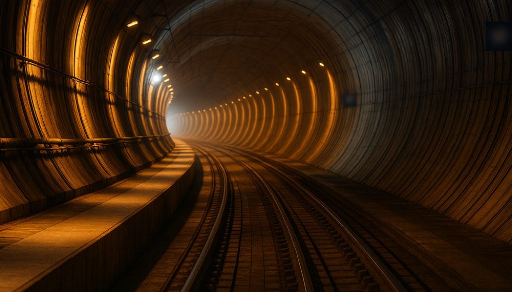 seguridad contra incendios en túneles del tren